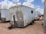 14 X 7 T/A BUMPER PULL CREW TRAILER