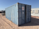 20 X 8 X 8.5 SINGLE DOOR SEA CONTAINER