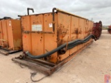 20 X 6 X 6 2-COMPARTMENT OPEN TOP TANK