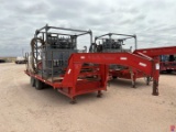 4-STATION CLOSING UNIT MTD ON 2011 CENTEX T/A GOOSENECK TRAILER