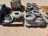 PALLET OF (10)STAINLESS STEEL WELD NECK FLANGES
