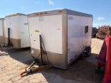 2012 CARGO CRAFT 12 X 7 T/A BUMPER PULL CREW TRAILER