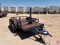 2004 SHOPBUILT 10 X 5 T/A BUMPER PULL UTILITY TRAILER