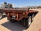 40 X 102 STEEL FLATBED OILFIELD FLOAT T/A TRAILER