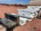 LARGE LOT OF FUEL TRANSFER TANKS & PICK UP TOOL BOXES (3) RECTANGLE (8) L-TANKS (8) TOOL BOXES