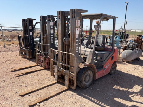 HELI CPQYD25-KU1H 5,500LBS FORKLIFT