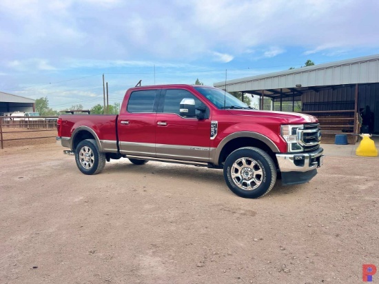 2021 FORD F-250 4x4 KING RANCH CREW CAB PICKUP