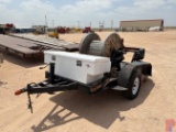 SHOPBUILT 12 X 5 T/A BUMPER PULL SPOOL TRAILER