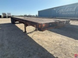 1973 FRUEHAUF T/A EXTENDABLE FLATBED TRAILER