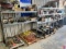 ENTIRE TW0 & THREE RACK SHELVES TO INCLUDE: 8-BREATHER FILTERS, AIR FILTERS, AIR FILTER REGULATER &