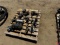 (2) PALLETS W/ REXROTH AIR CONTROL VALVES, BRAKE PADS, & MISC. FITTINGS