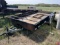 2014 DIAMOND C 14'L X 7'W T/A UTILITY TRAILER