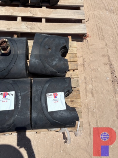 SET OF CAMERON-U 15W X 5 BOP PIPE RAMS