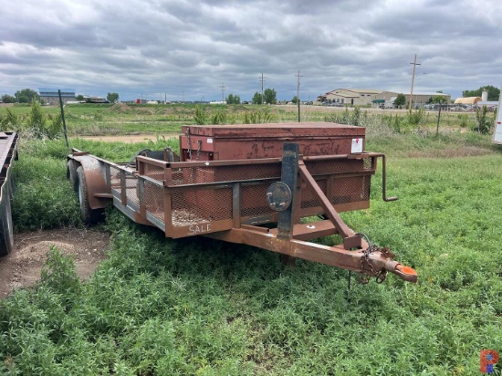 2006 SHOPBUILT 16 T/A TOOL TRAILER