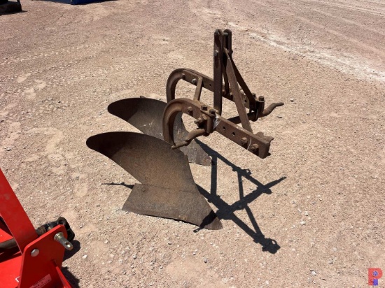 2 BOTTOM DEEP BREAKING PLOW 3 POINT HITCH