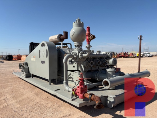 WEATHERFORD MP-10 1,000HP MUD PUMP UNIT P/B CAT 3508