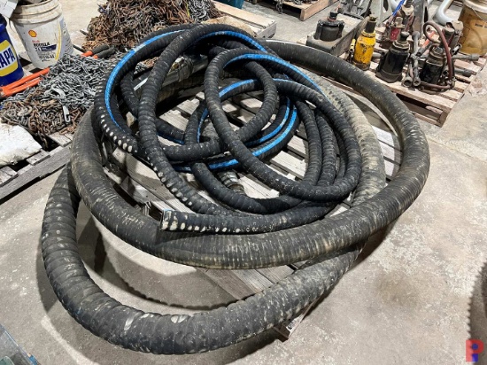 THREE PALLETS ASSORTED SIZE HOSE FOR VARIOUS APPLICATIONS