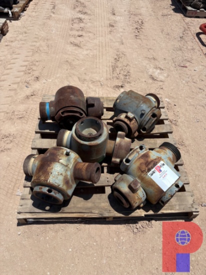 (5) 3 1502 PLUG VALVES