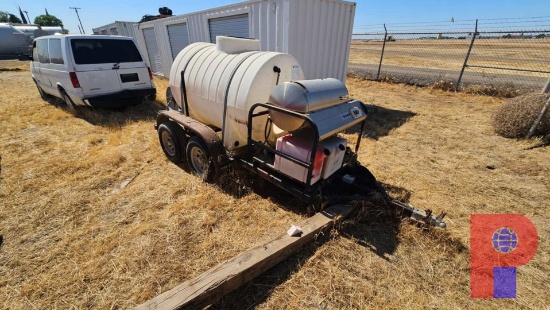 PORTABLE T/A PRESSURE WASHER  / STEAMER TRAILER