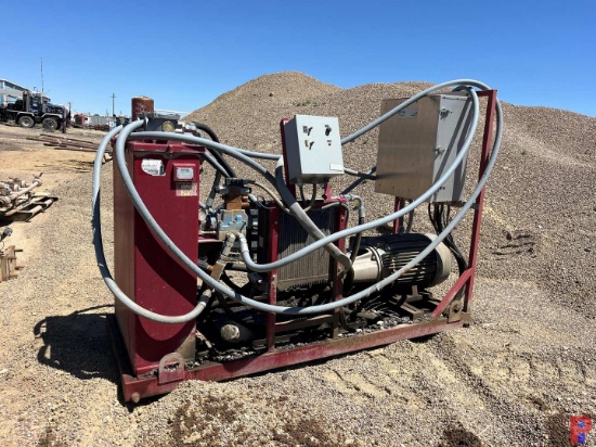 ICI ARTIFICIAL LIFT SYSTEM ELEC. HYDRAULIC POWER UNIT W/ ROD LIFT CYLINDER