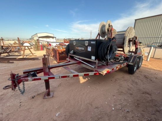 2014 PRO-FOMANCE HYDRAULIC T/A REEL TRAILER