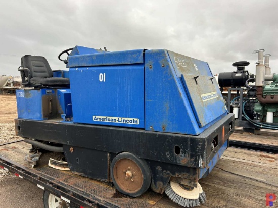 AMERICAN-LINCOLN PROPANE POWERED FLOOR SWEEPER