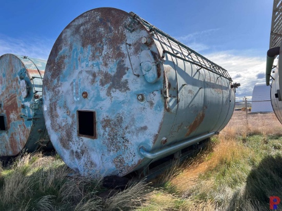 OGP INC. SKIDDED 12DIAMETER X 20H 400BBL VERTICAL STORAGE TANK