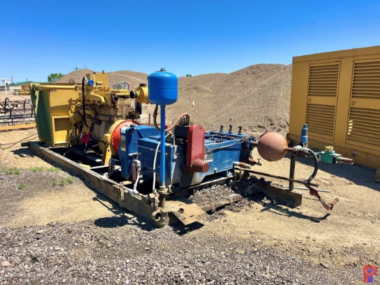 NATIONAL J-100 TRIPLEX PUMP