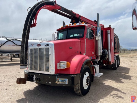 2004 PETERBILT 357 T/A HYDRO-VAC TRUCK