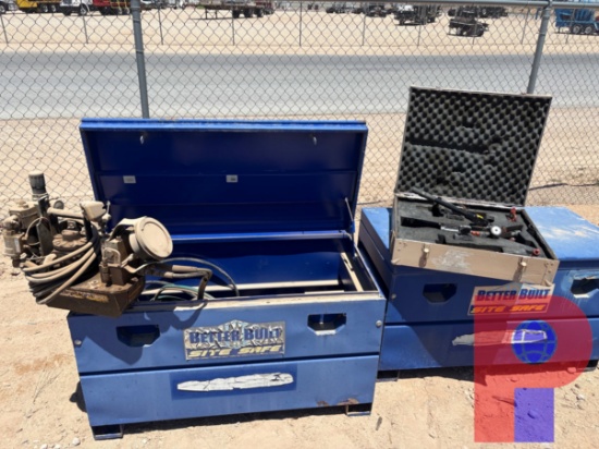 HYDRATIGHT HYDRAULIC PUMP W/ ASSORTED HYDRAULIC TORQUE WRENCHES & EQUALIZER HAND PUMP