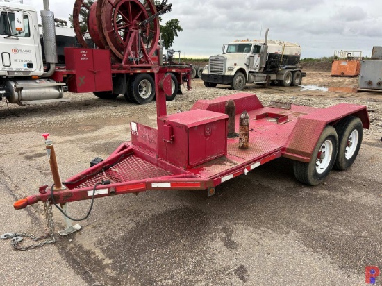 2000 SHOP BUILT 12 T/A BOP RIG TOOL TRAILER