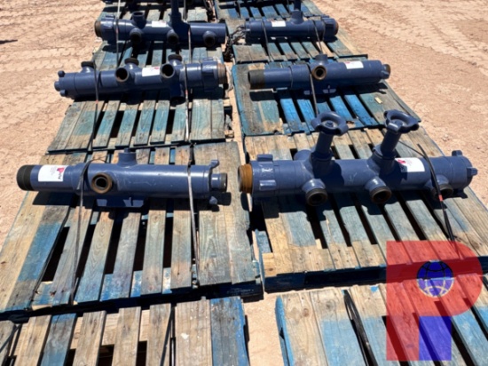 (2) CEMENT MANIFOLDS W/ 2 OUTLETS