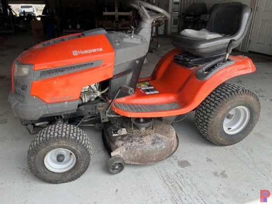 HUSQUARNA 38" RIDING LAWN MOWER P/B BRIGGS & STRATTON 540CC 18.5HP ENGINE & SEE DETAILS