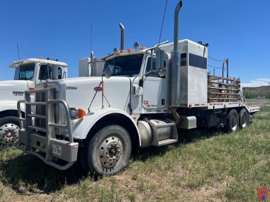 2009 PETERBILT 367 T/A DOUBLE PUMPER PUMP TRUCK