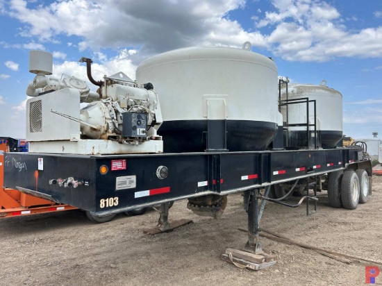 2018 TIGER MANUFACTURING CO. DOUBLE POD PNUEMATIC DRY BULK TRAILER