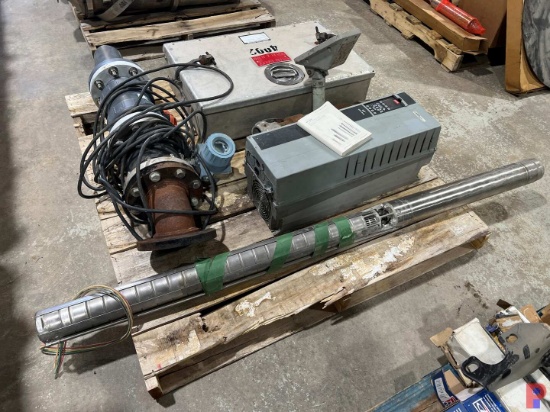 PALLET W/ TITAN GUAGE DISPLAY & ALARM W/ MODEL MC-II FLOW ANALYZER & SEE DETAILS