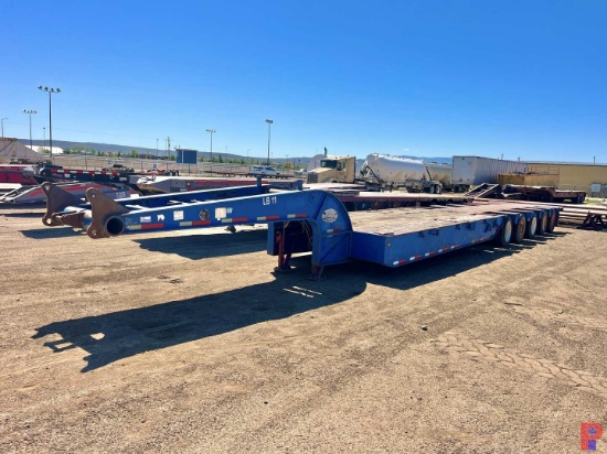 2005 LOADCRAFT 60 TON 5 AXLE LOWBOY TRAILER