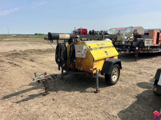 WACKER LTP 4 BULB PORTABLE LIGHT TOWER