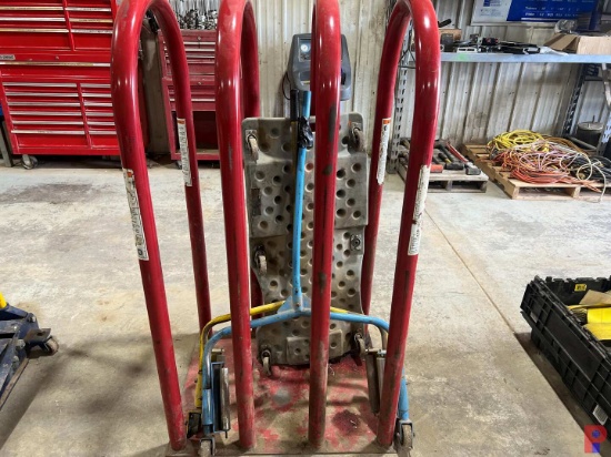 2 - TIRE DOLLY'S, TIRE RACK, & CREEPER