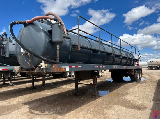 2008 JACK T/A 150BBL STEEL VACUUM TRAILER