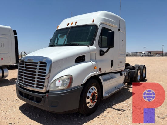 2012 FREIGHTLINER CASCADIA T/A SLEEPER HAUL TRUCK