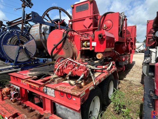 OFM 2000 TRIPLEX PUMP DOWN TRAILER P/B CUMMINS