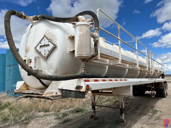 2006 DRAGON T/A 150BBL STEEL VACUUM TRAILER