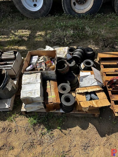 PALLET OF RUBBER GOODS, STRIPPER RUBBERS, SWAB CUPS, ETC.