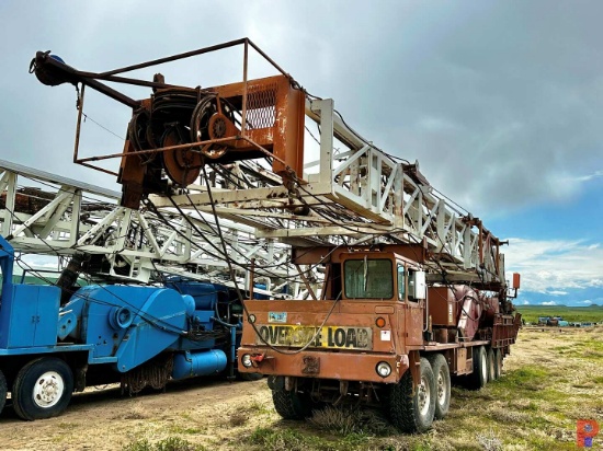 1980 CORSAIR 5 AXLE 96 X 200 WELL SERVICE RIG
