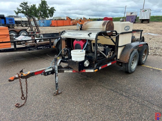 2004 ALKOTA  CLEANING SYSTEMS 10 BUMPER PULL PRESSURE WASHING TRAILER