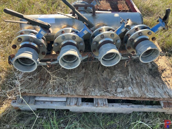 STAINLESS FOUR VALVE MANIFOLD