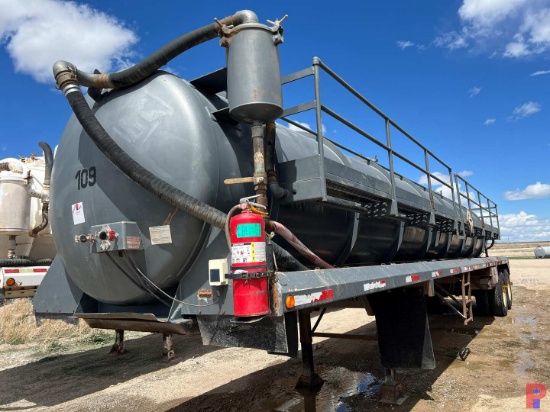 2007 GALYEAN T/A 150BBL STEEL VACUUM TRAILER
