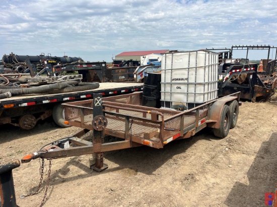 2005 SHOPBUILT 16 T/A BP UTILITY TRAILER