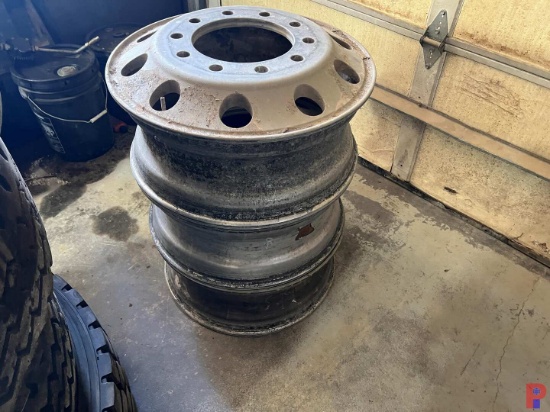 7 - ALCOA 10 LUG ALUMINUM WHEELS